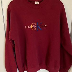 Crewneck with Calvin Klein logo